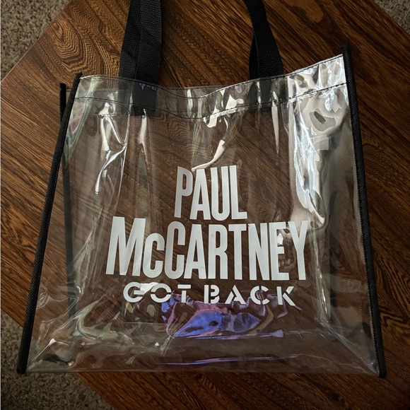 Paul McCartney Got Back Clear Tour Tote - Picture 2 of 2
